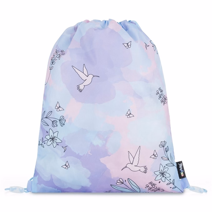 Iskolatáska szett OXY SHERPY 4 részes Colibri tolltartóval, tornazsákkal és cserélhető matricával