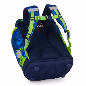 Iskolatáska szett OXY SHERPY 4 részes Football tolltartóval, tornazsákkal és cserélhető matricával