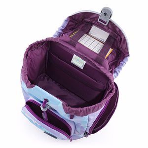 Iskolatáska szett OXY SHERPY 4 részes Unicorn tolltartóval, tornazsákkal és cserélhető matricával /2025