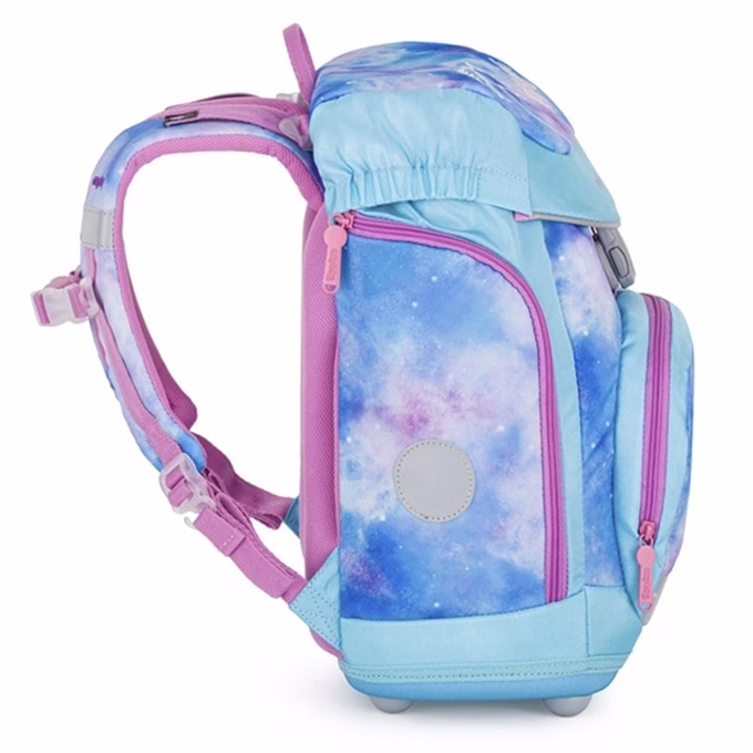 Iskolatáska szett OXY SHERPY 4 részes Unicorn tolltartóval, tornazsákkal és cserélhető matricával