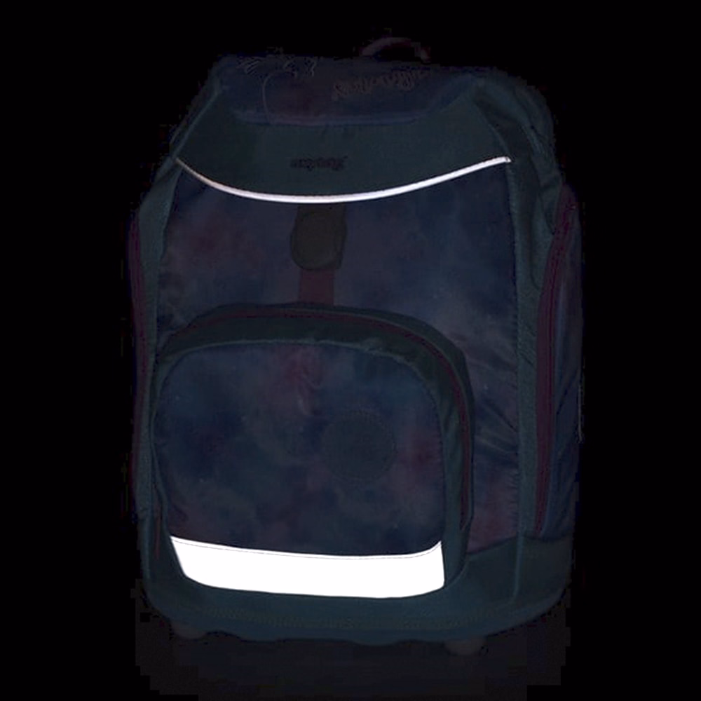 Iskolatáska szett OXY SHERPY 4 részes Unicorn tolltartóval, tornazsákkal és cserélhető matricával