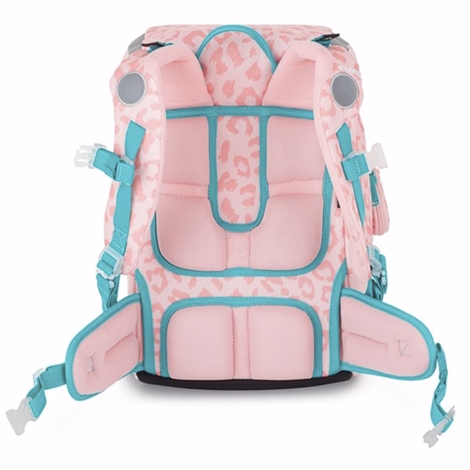 Iskolatáska szett OXY Sky 4 részes Cat tolltartóval, tornazsákkal és cserélhető matricával