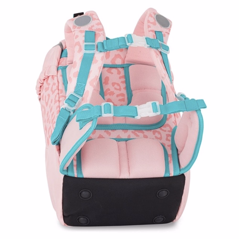 Iskolatáska szett OXY Sky 4 részes Cat tolltartóval, tornazsákkal és cserélhető matricával