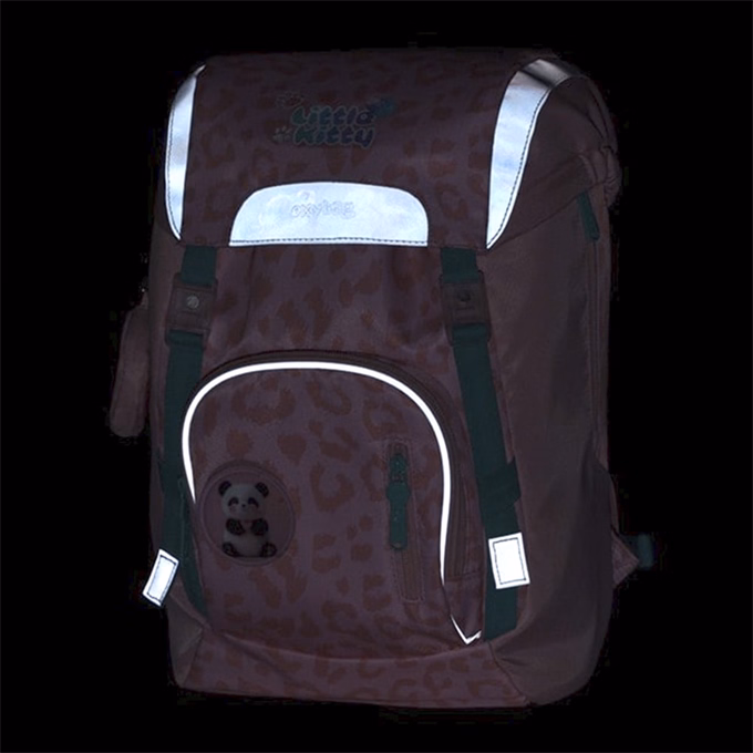 Iskolatáska szett OXY Sky 4 részes Cat tolltartóval, tornazsákkal és cserélhető matricával