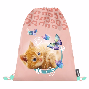 Iskolatáska szett OXY Sky 4 részes Cat tolltartóval, tornazsákkal és cserélhető matricával