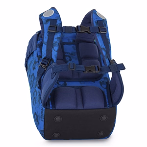 Iskolatáska szett OXY Sky 4 részes Football tolltartóval, tornazsákkal és cserélhető matricával