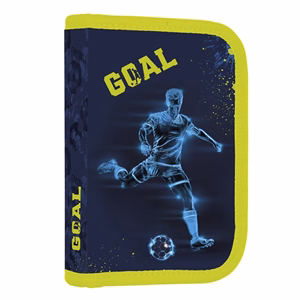 Iskolatáska szett OXY Sky 4 részes Football tolltartóval, tornazsákkal és cserélhető matricával