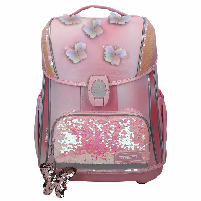 Iskolatáska szett STREET 3 részes Batterfly