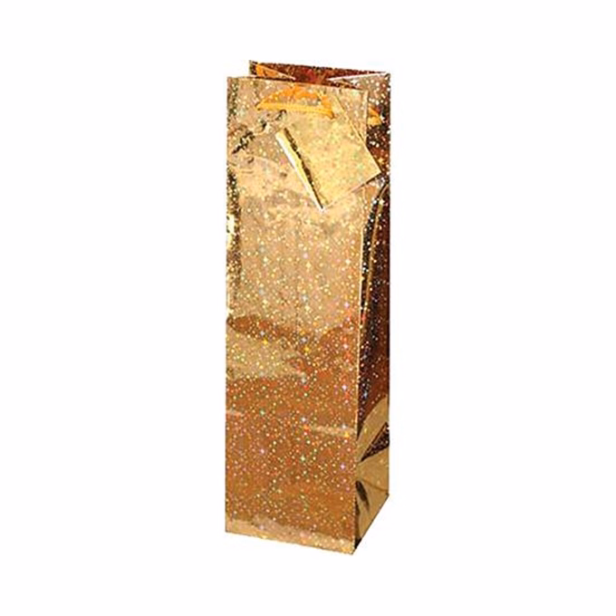 Italtasak CREATIVE Special Hologram 13x36x9 cm egyszínű arany sodort füles