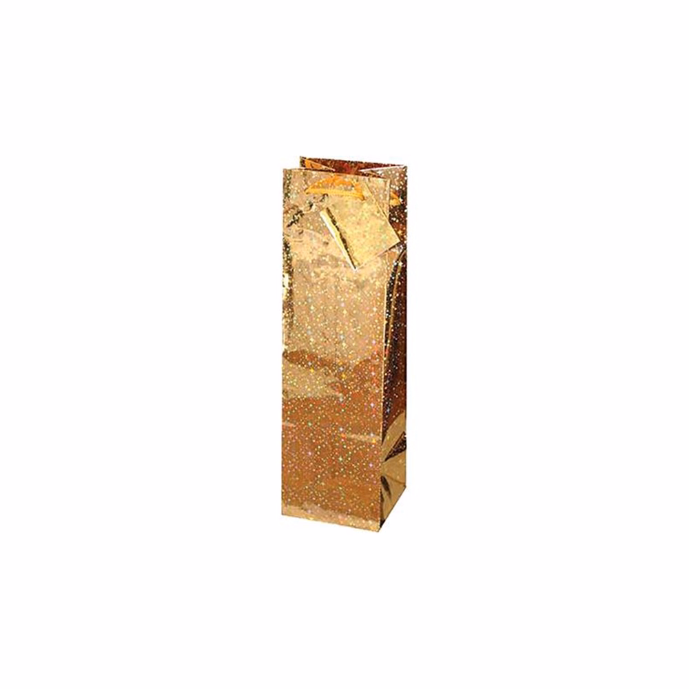 Italtasak CREATIVE Special Hologram 13x36x9 cm egyszínű arany sodort füles