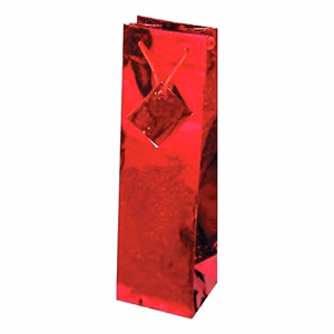 Italtasak CREATIVE Special Hologram 13x36x9 cm egyszínű piros sodort füles