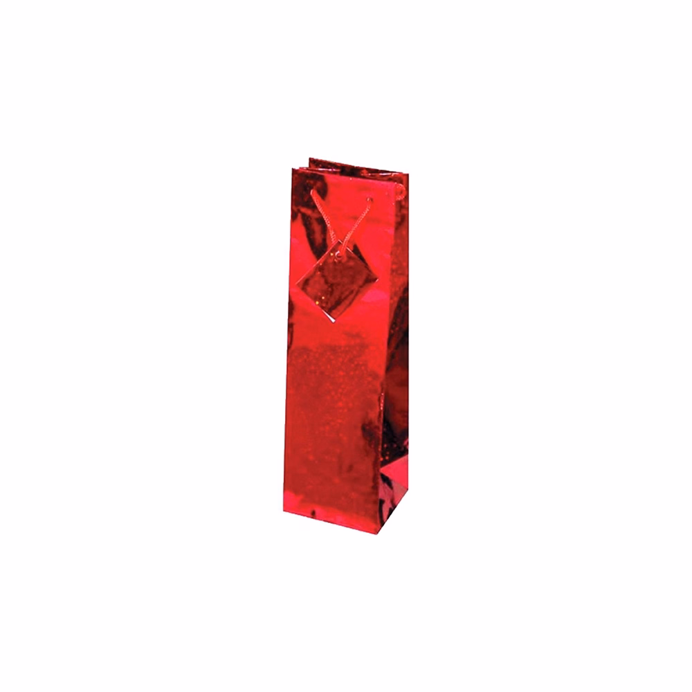 Italtasak CREATIVE Special Hologram 13x36x9 cm egyszínű piros sodort füles