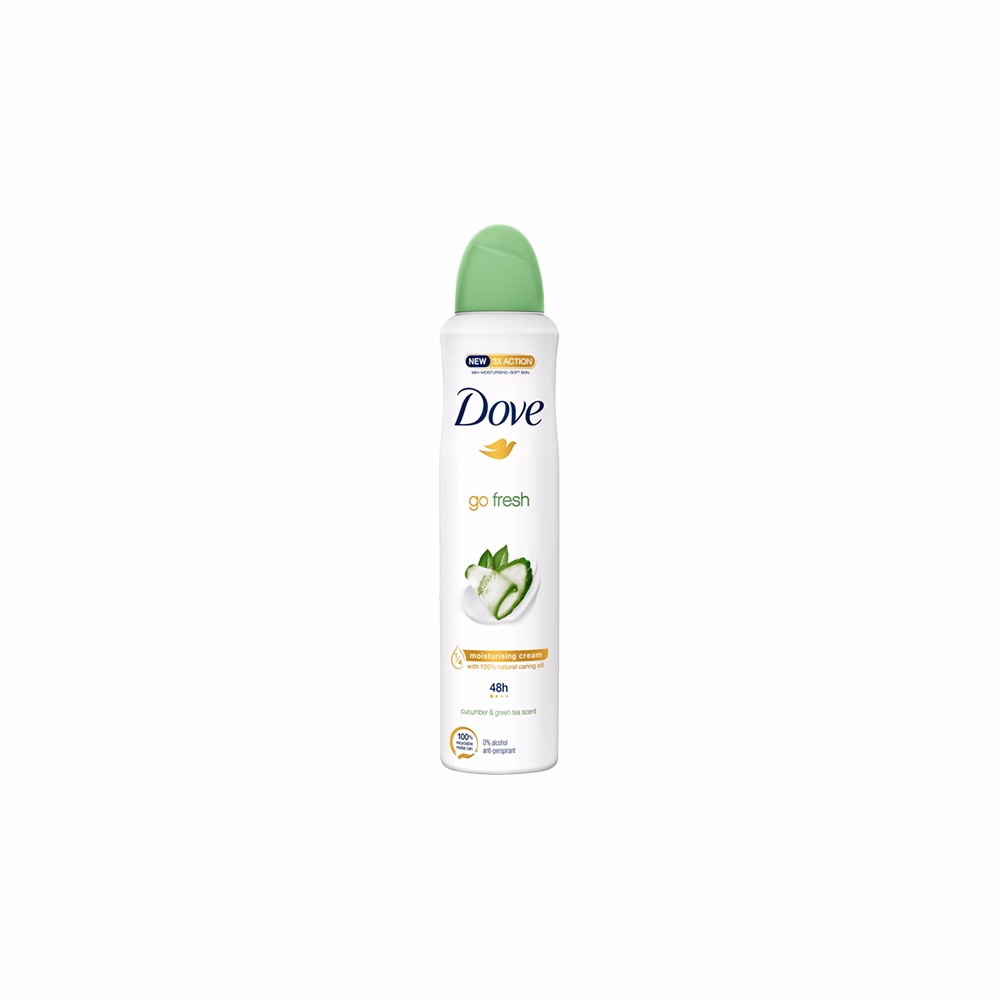 Izzadásgátló deo DOVE Go Fresh Cucumber 200ml Izzadásgátló deo DOVE Go Fresh Cucumber 200ml