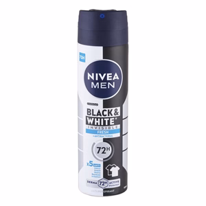 Izzadásgátló deo NIVEA MEN B&W invisible fresh 150 ml