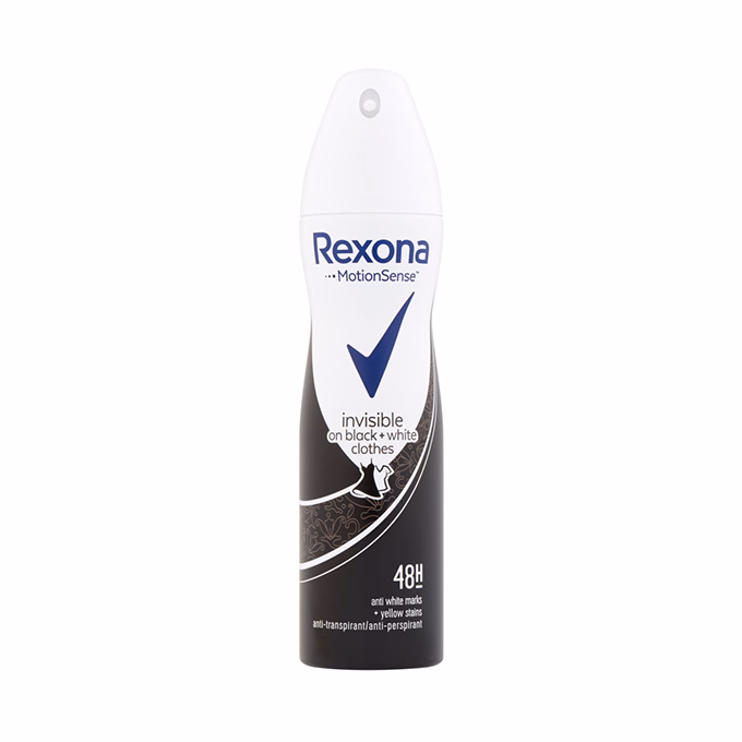 Izzadásgátló deo REXONA Invisible Black&White 150ml