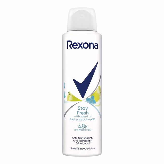 Izzadásgátló deo REXONA blue poppy & apple 150 ml