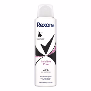 Izzadásgátló deo REXONA invisible pure 150 ml