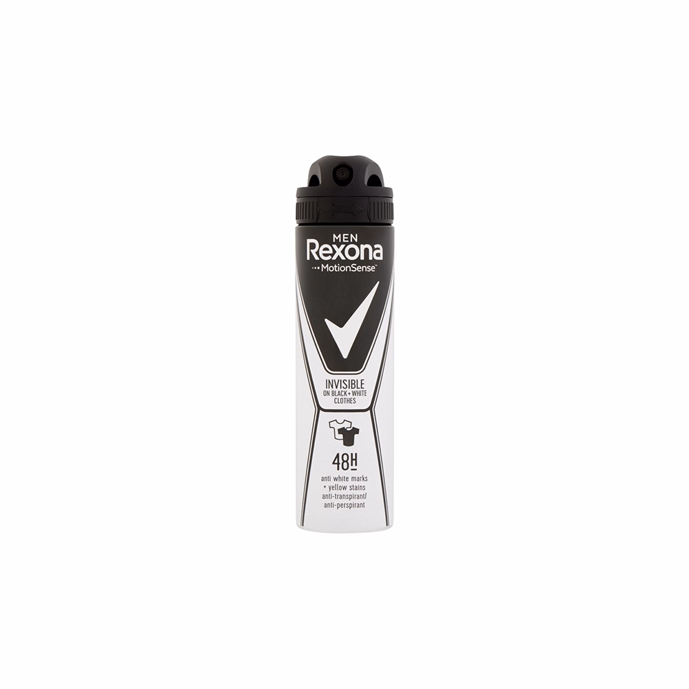 Izzadásgátló deo férfi REXONA Invisible Black & White 150ml