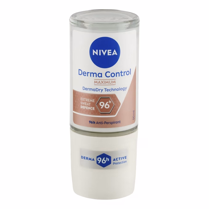 Izzadásgátló roll NIVEA derma dry control 50 ml