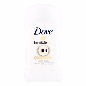 Izzadásgátló stift DOVE Invisible Dry 40ml Izzadásgátló stift DOVE Invisible Dry 40ml