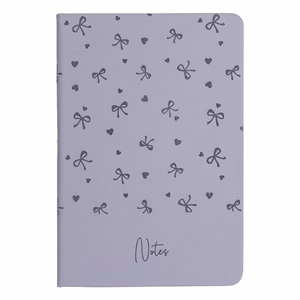 Jegyzetfüzet vonalas CREATIVE Cute bow A/5 96 lapos keményfedelű