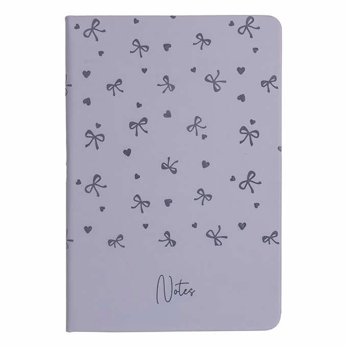 Jegyzetfüzet vonalas CREATIVE Cute bow A/5 96 lapos keményfedelű