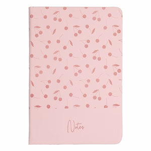 Jegyzetfüzet vonalas CREATIVE Cute cherry B/5 96 lapos keményfedelű