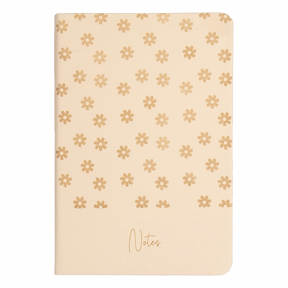 Jegyzetfüzet vonalas CREATIVE Cute flower A/5 96 lapos keményfedelű