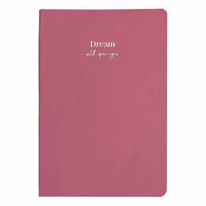 Jegyzetfüzet vonalas CREATIVE Quote dream A/5 96 lapos keményfedelű