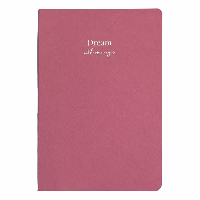 Jegyzetfüzet vonalas CREATIVE Quote dream B/5 96 lapos keményfedelű