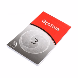Jegyzettömb kockás OPTIMA 80x130mm 50 lapos