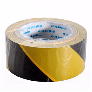 Jelzőszalag SINTERTOP 50 mm x 33 m öntapadós sárga-fekete