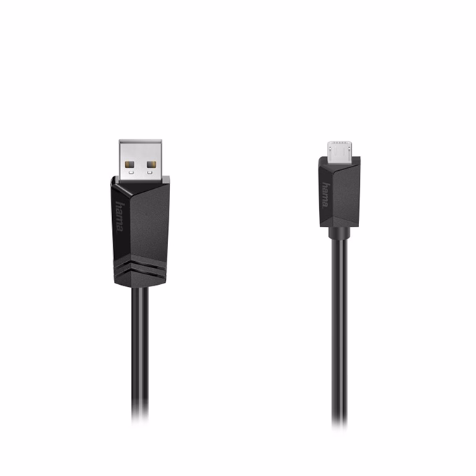 Kábel HAMA USB-A/Micro-USB 1,5m fekete