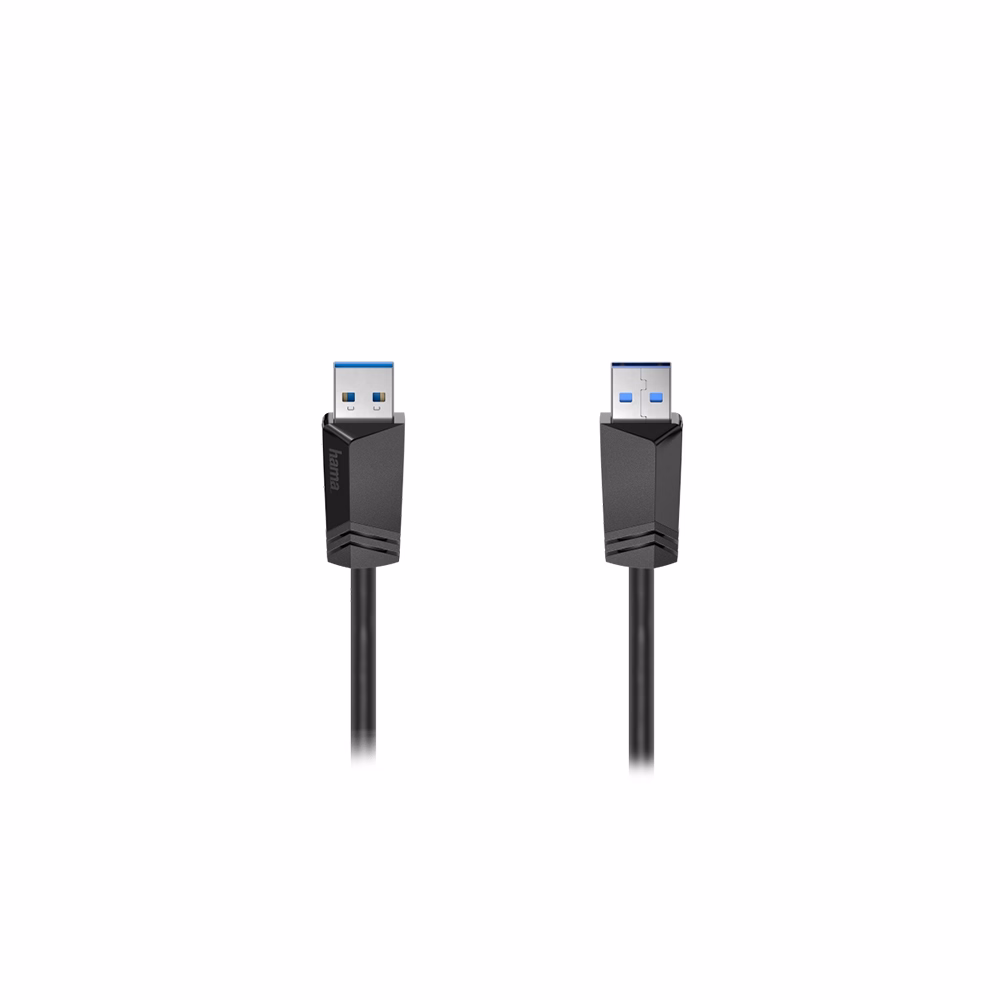 Kábel HAMA USB-A 3.0 1,5m fekete