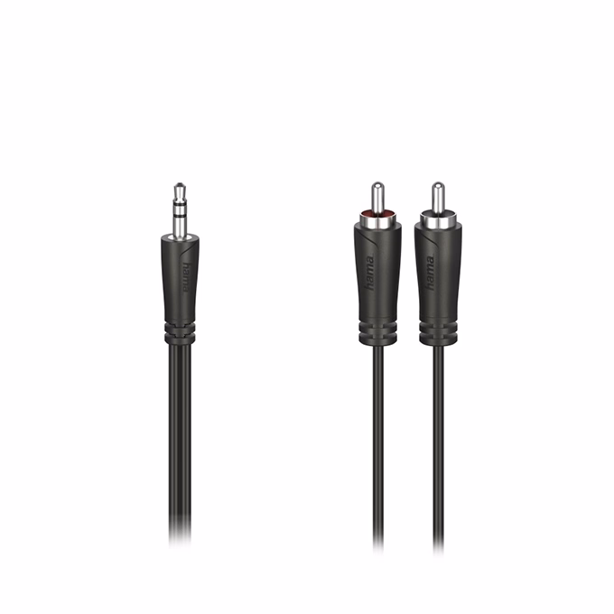 Kábel elosztó HAMA Jack 3,5mm/2RCA 3m