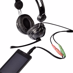 Kábel elosztó HAMA Jack 3,5mm/2x Jack