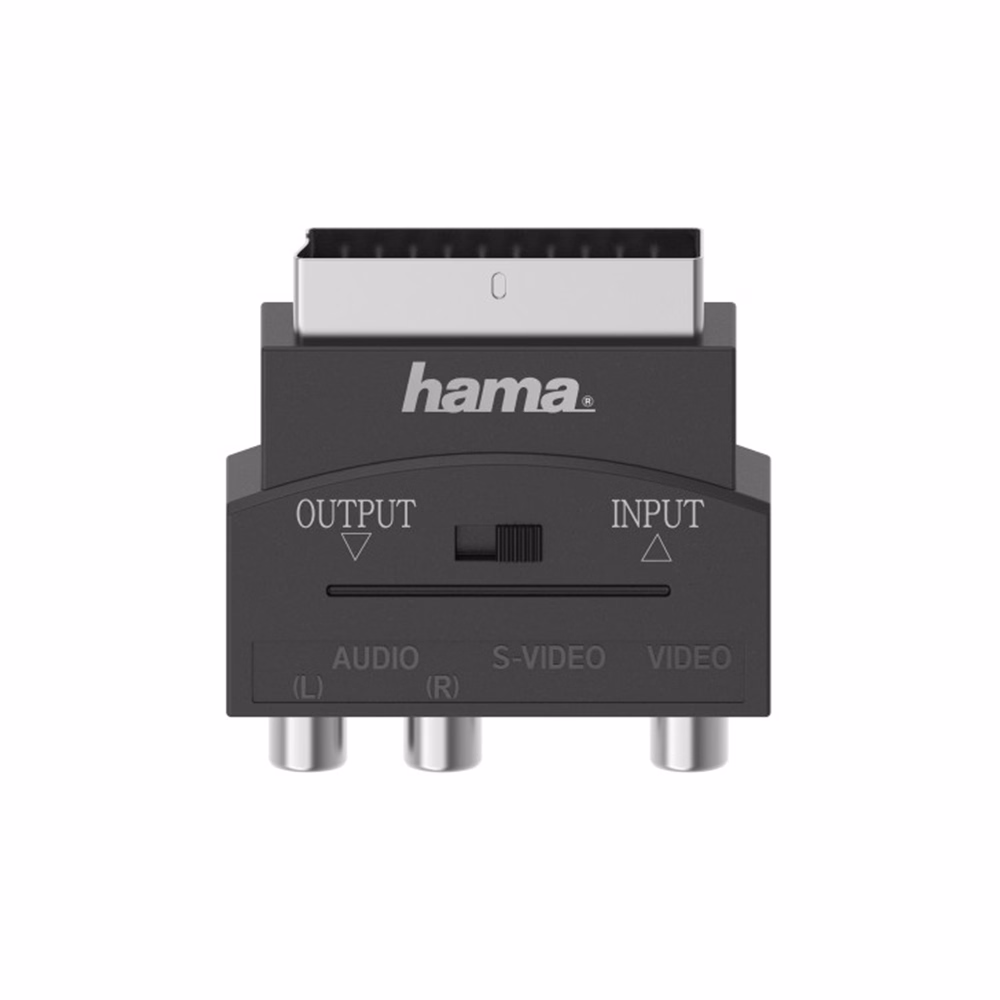 Kábel elosztó HAMA Scart/3RCA