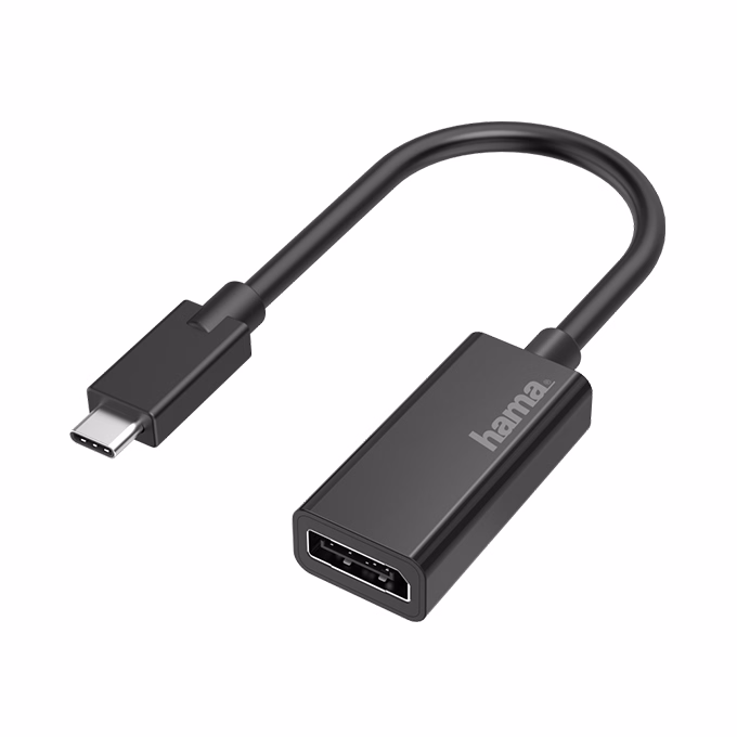 Kábel elosztó HAMA USB Type-C/Displayport
