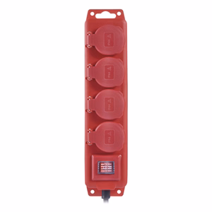 Kábel hosszabbító EMOS 4 aljzat 10m kapcsolóval IP44