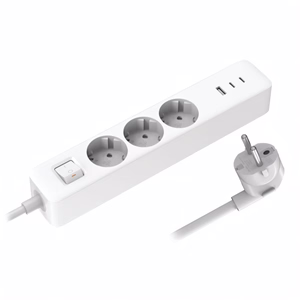 Kábel hosszabbító XIAOMI BHR07UKEU 3 aljzat/USB-A/2xUSB-C 1,5m fehér
