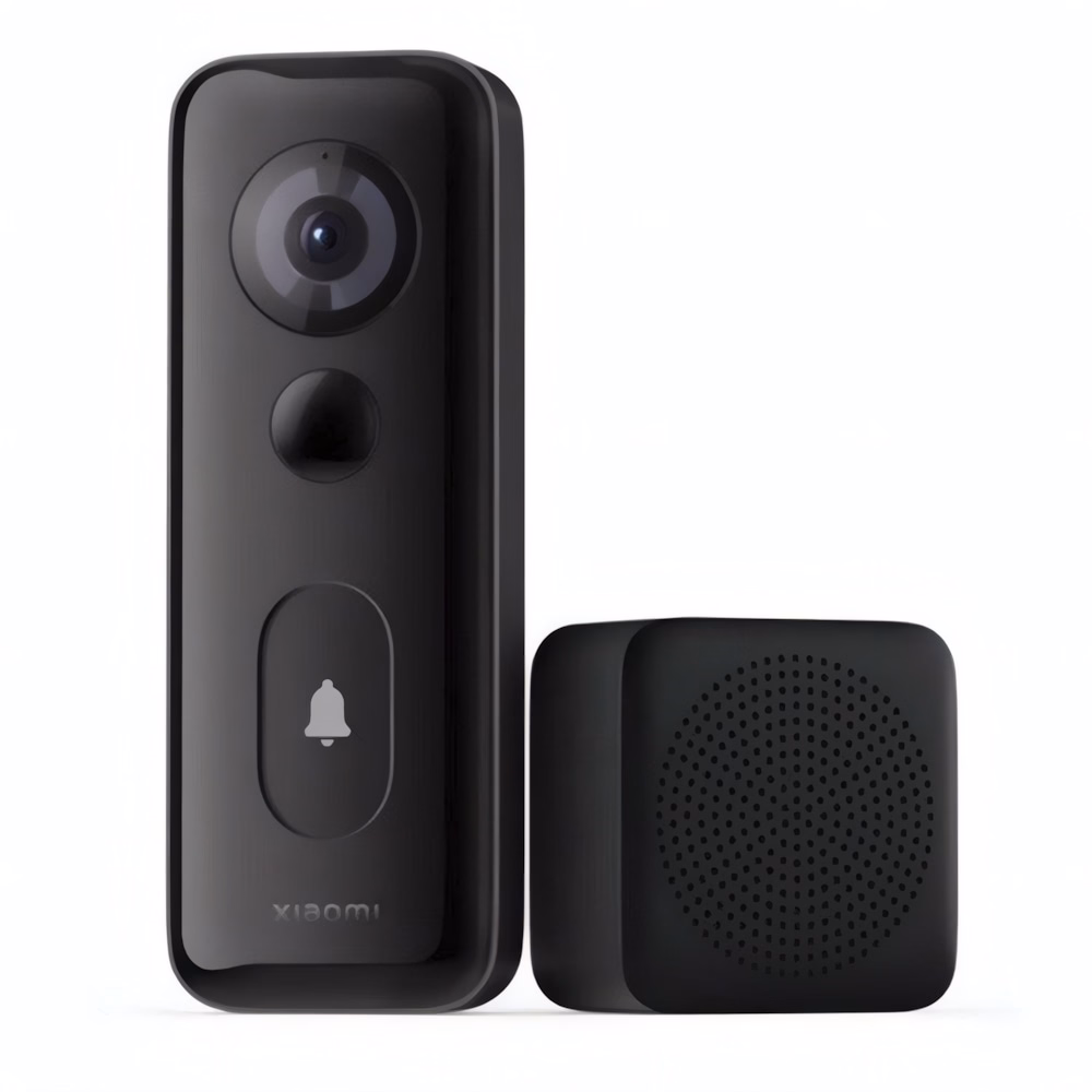 Kapucsengő XIAOMI Smart Doorbell 3S wifi éjjellátó fekete