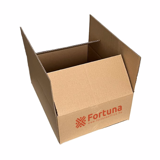 Kartondoboz FORTUNA 345x260x120 mm 3 rétegű No.1 "normál A/4"
