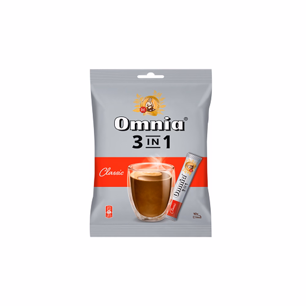 Kávé instant DOUWE EGBERTS Omnia 3in1 Classic 10x11,5 g