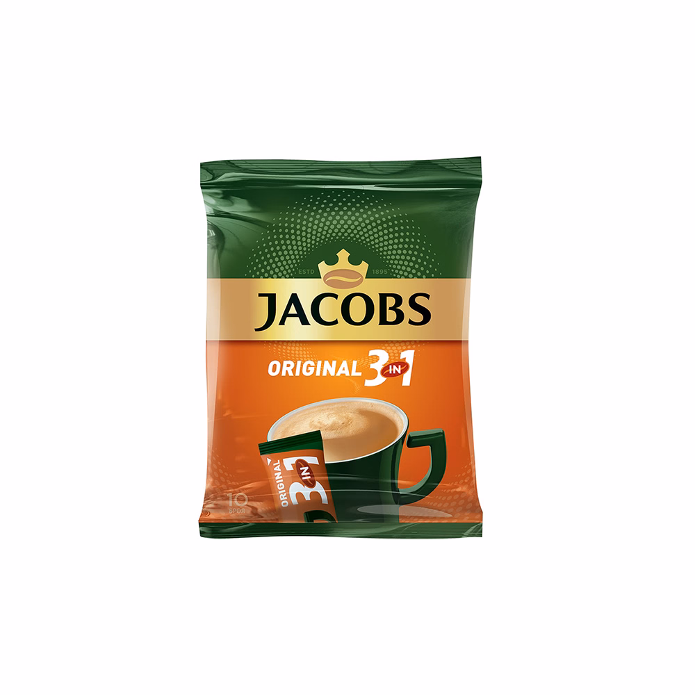 Kávé instant JACOBS 3in1 10x12,6 g