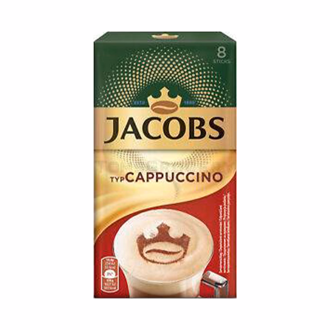 Kávé instant JACOBS Cappuccino Classic 8x11,6 g
