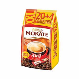 Kávé instant MOKATE 3in1 Classic 24x17 g
