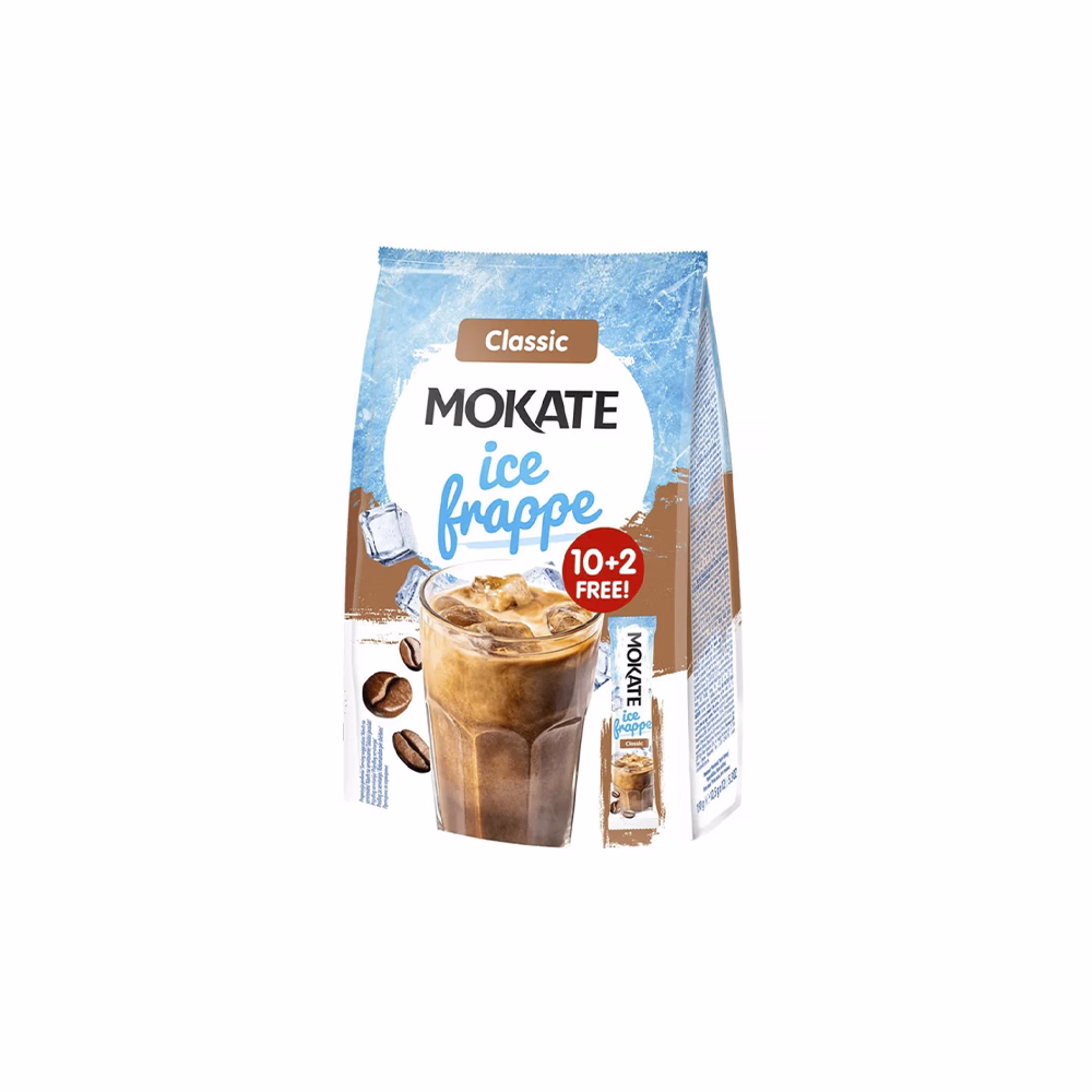 Kávé instant MOKATE Ice frappe 10+2x12,5 g