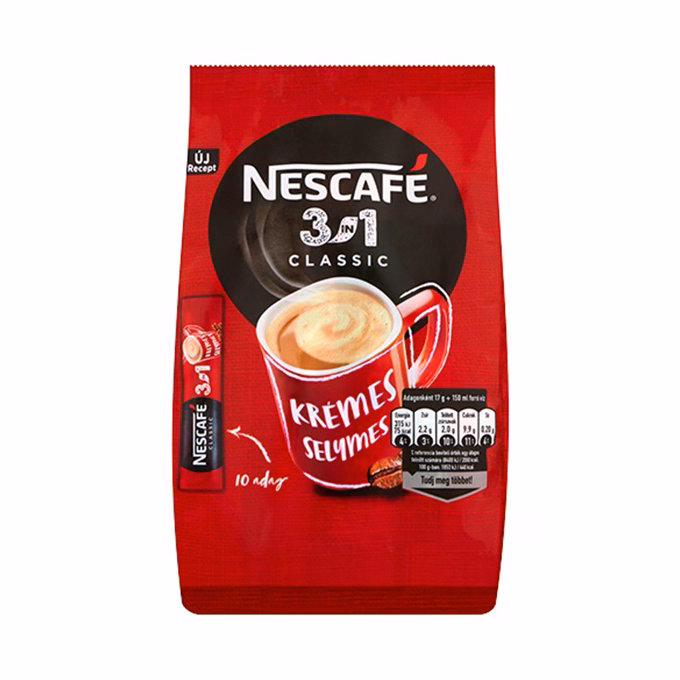 Kávé instant NESCAFE 3in1 Classic 10x16,5 g