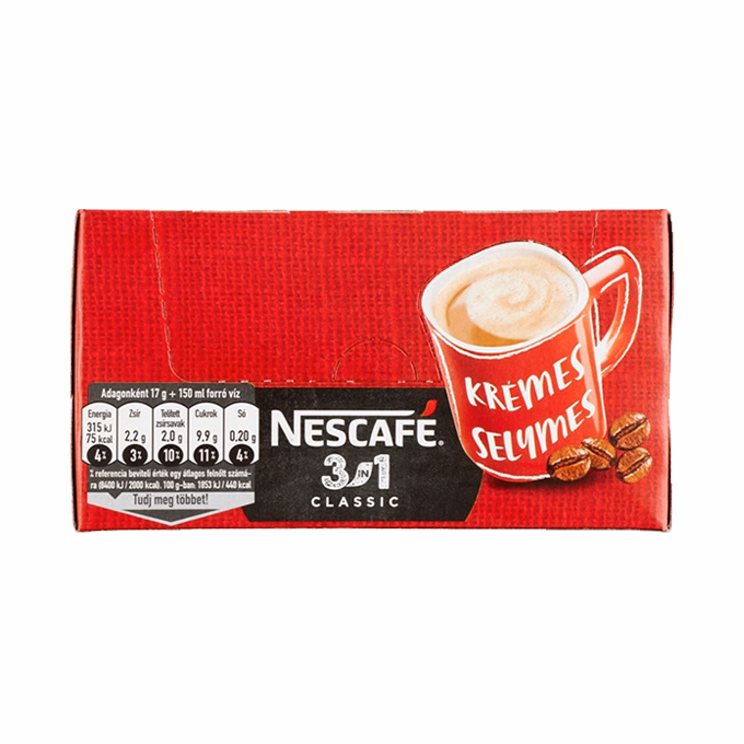 Kávé instant NESCAFE 3in1 Classic 28x16,5 g