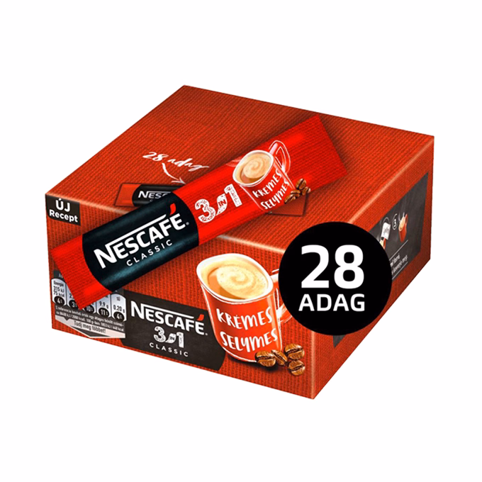 Kávé instant NESCAFE 3in1 Classic 28x16,5 g
